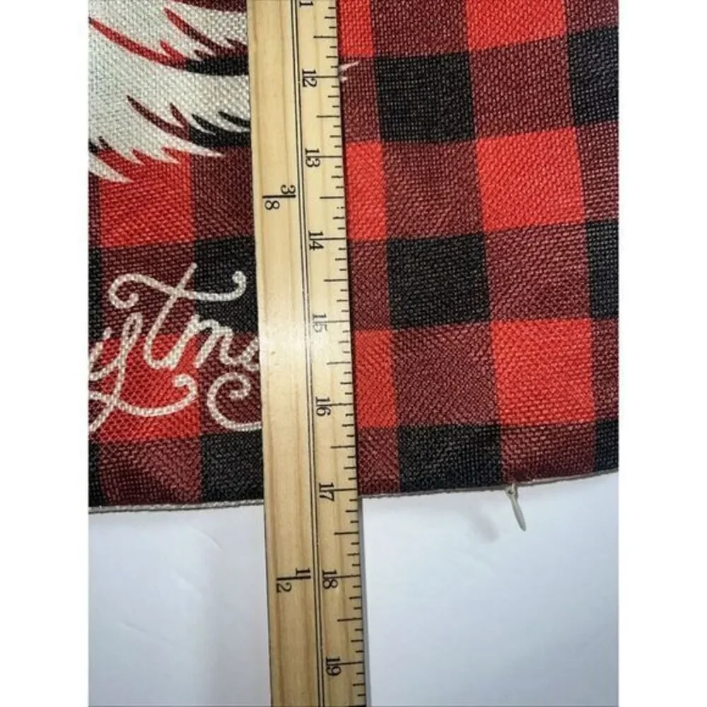 Christmas Pillow Covers‎ X2 (17x17 Inches)- No Stuffing- Farmhouse Country NWOT